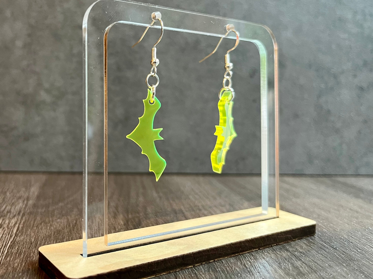 Bat earrings