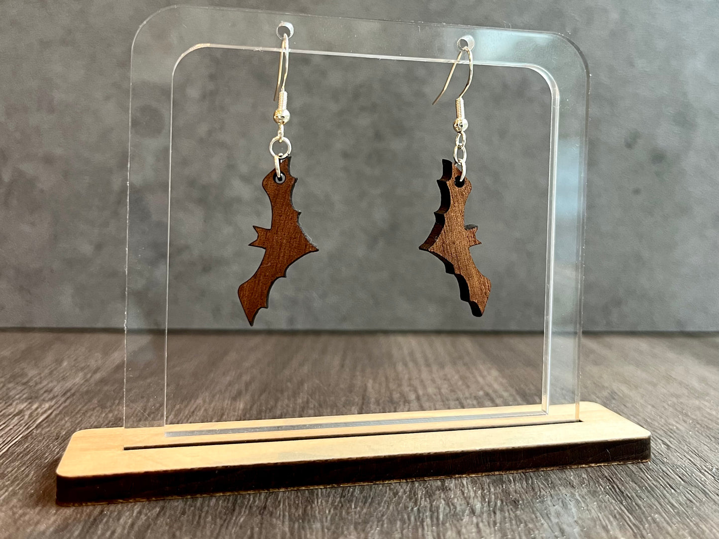 Bat earrings