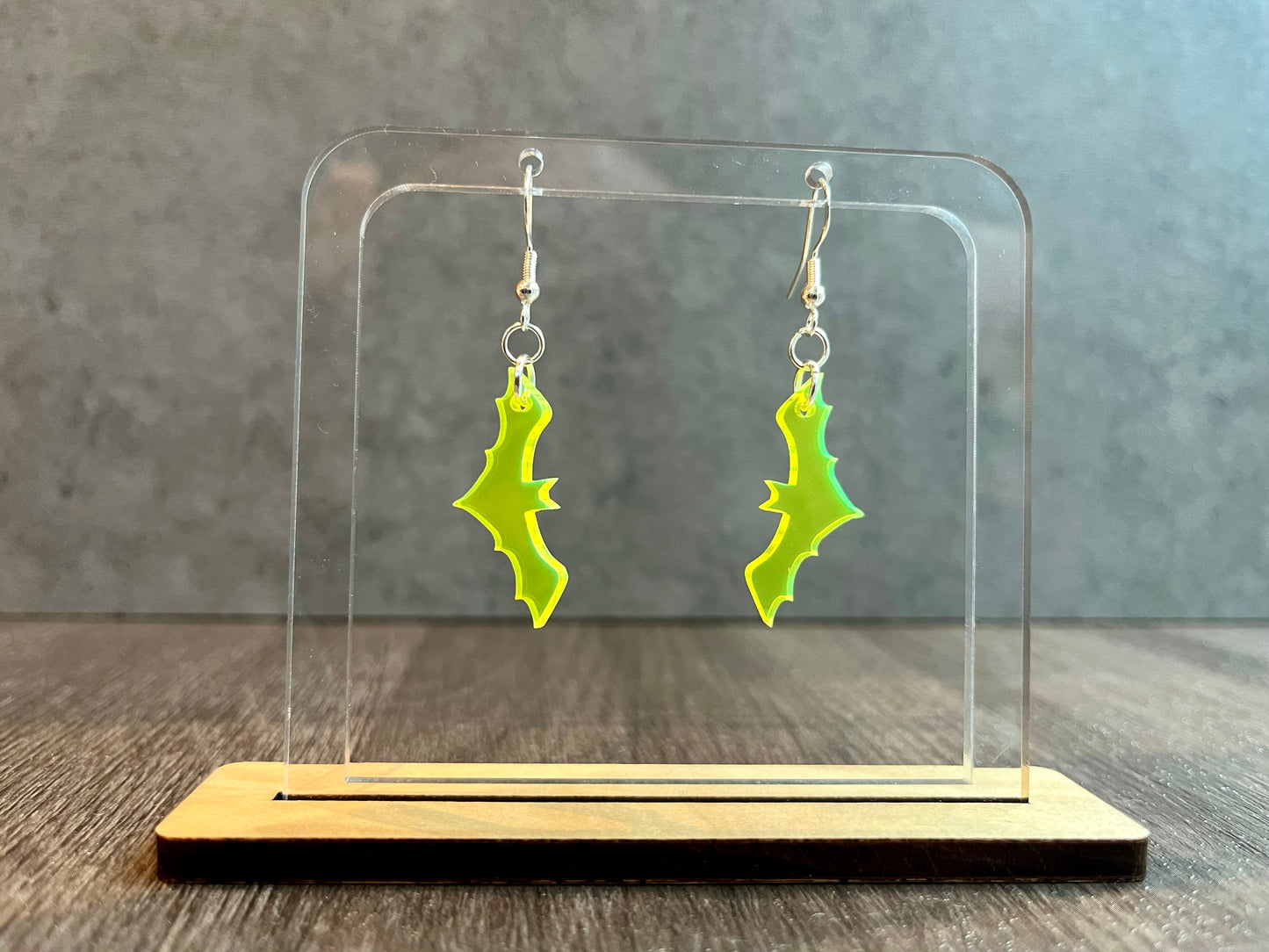 Bat earrings