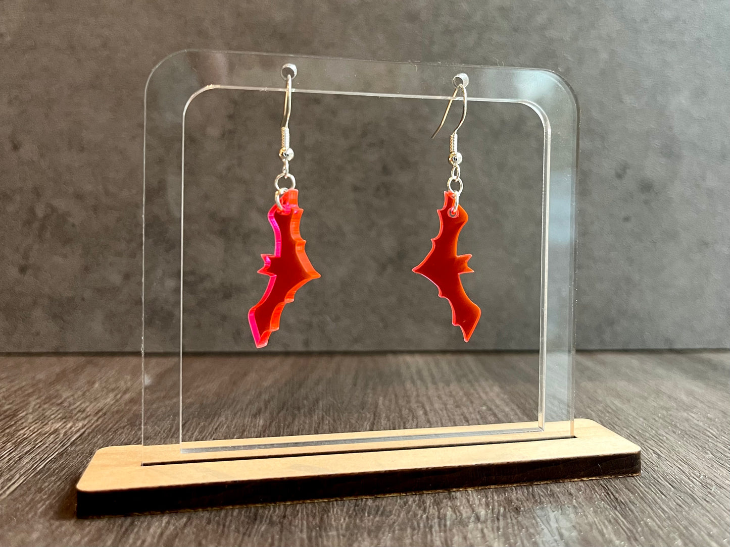 Bat earrings