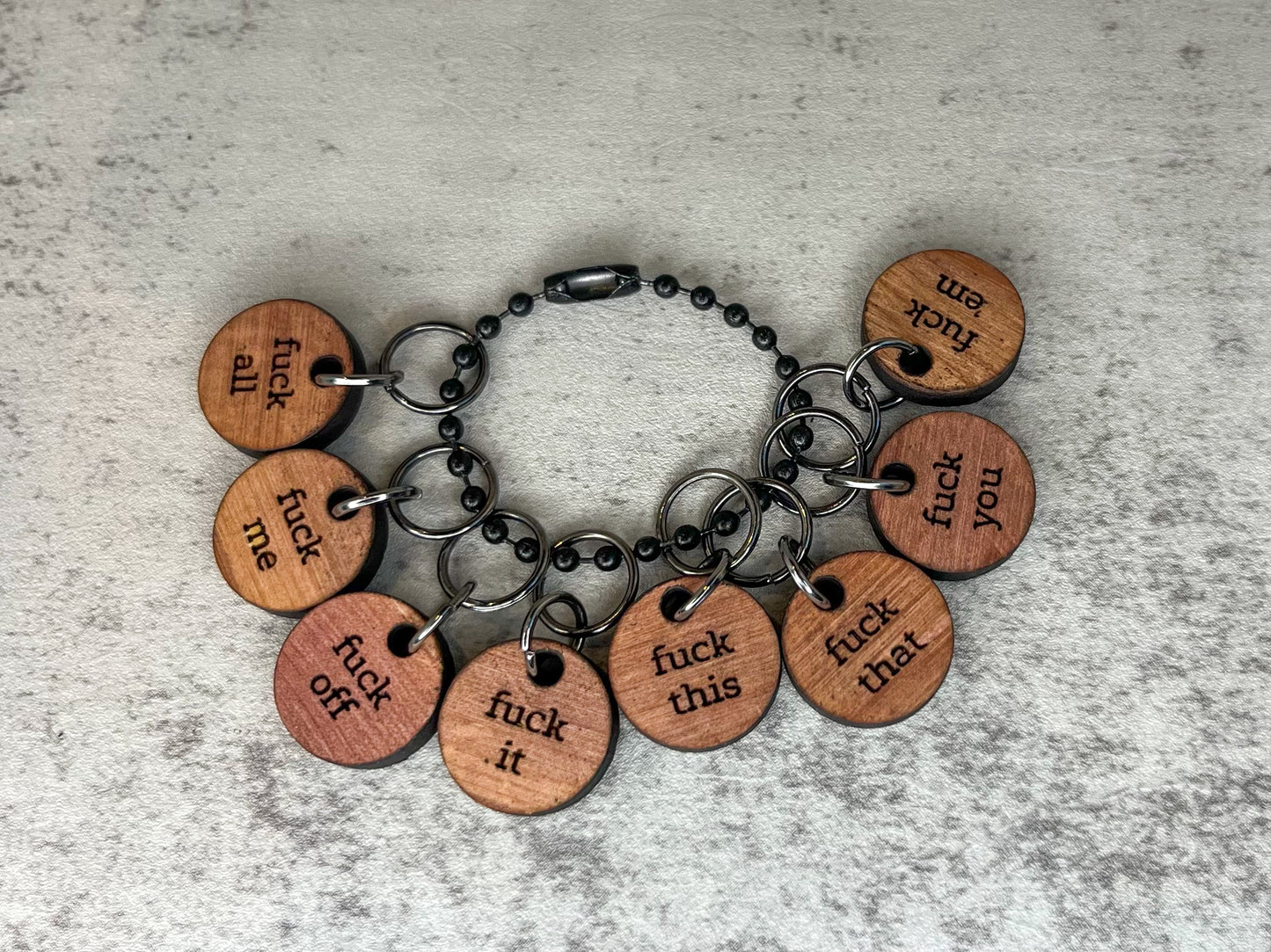 Stitch markers, eff variety