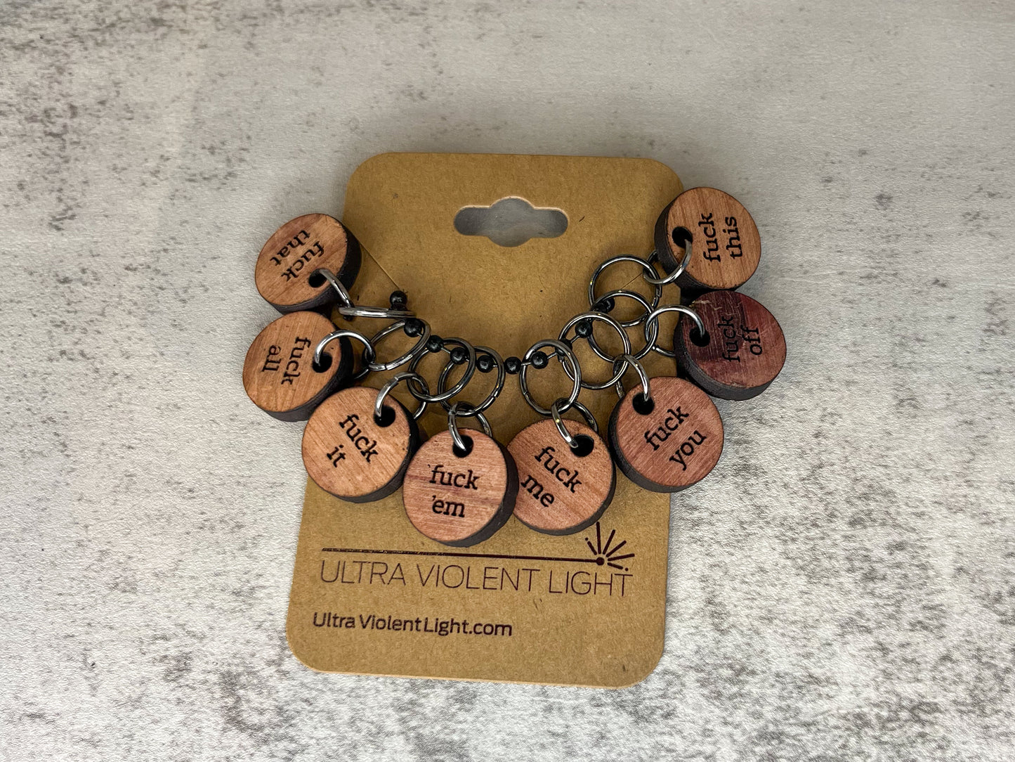 Stitch markers, eff variety