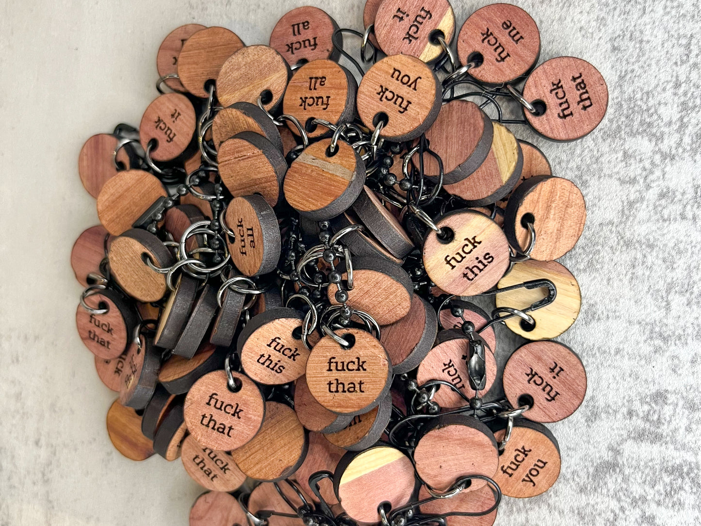 Stitch markers, eff variety