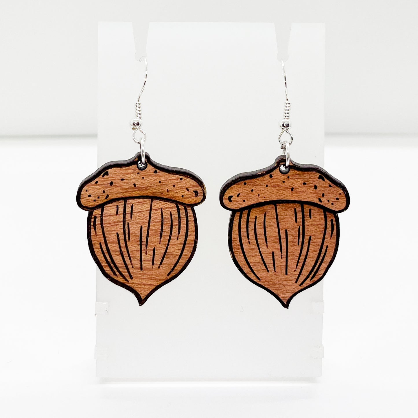 Acorn earrings