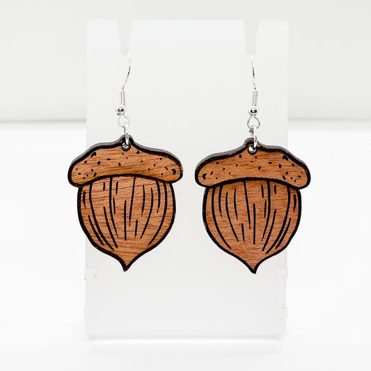 Acorn earrings