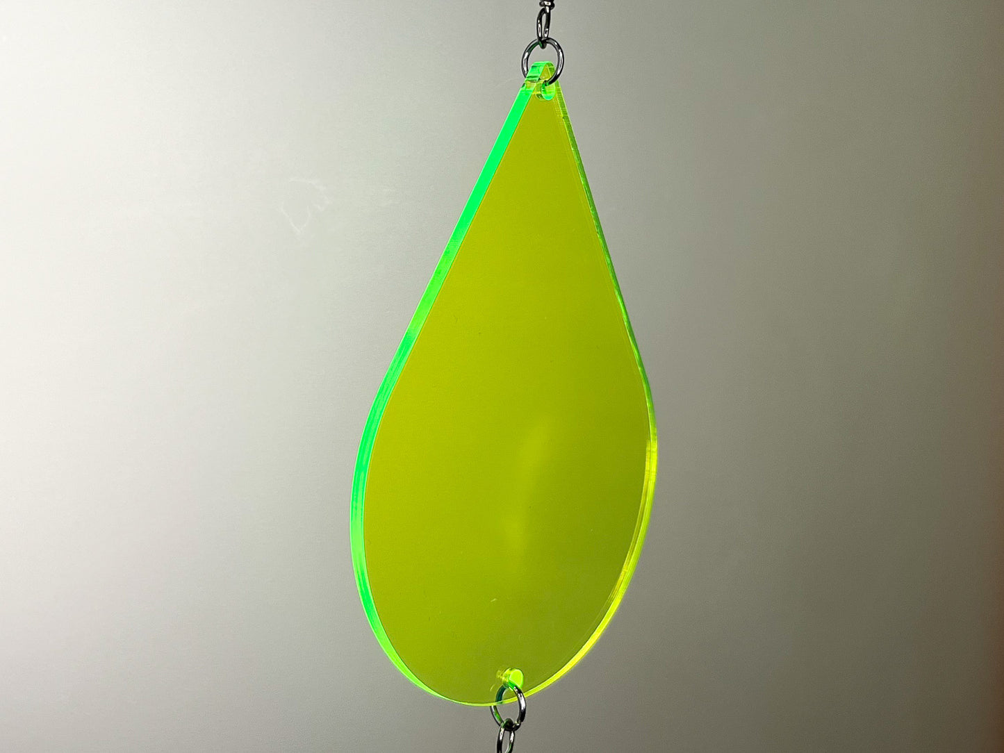 Sundrop suncatcher / mobile, single flourescent colors