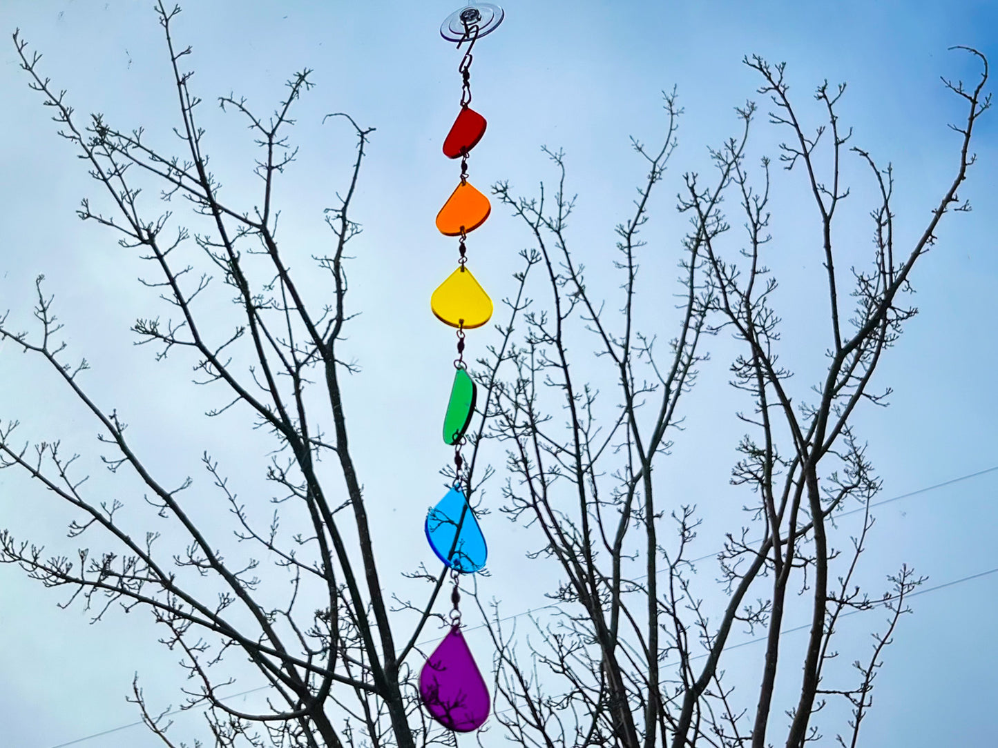 Sundrop suncatcher / mobile, rainbow combo