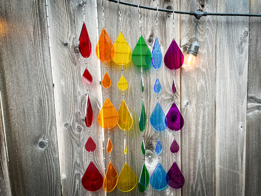 Sundrop suncatcher / mobile, single rainbow colors