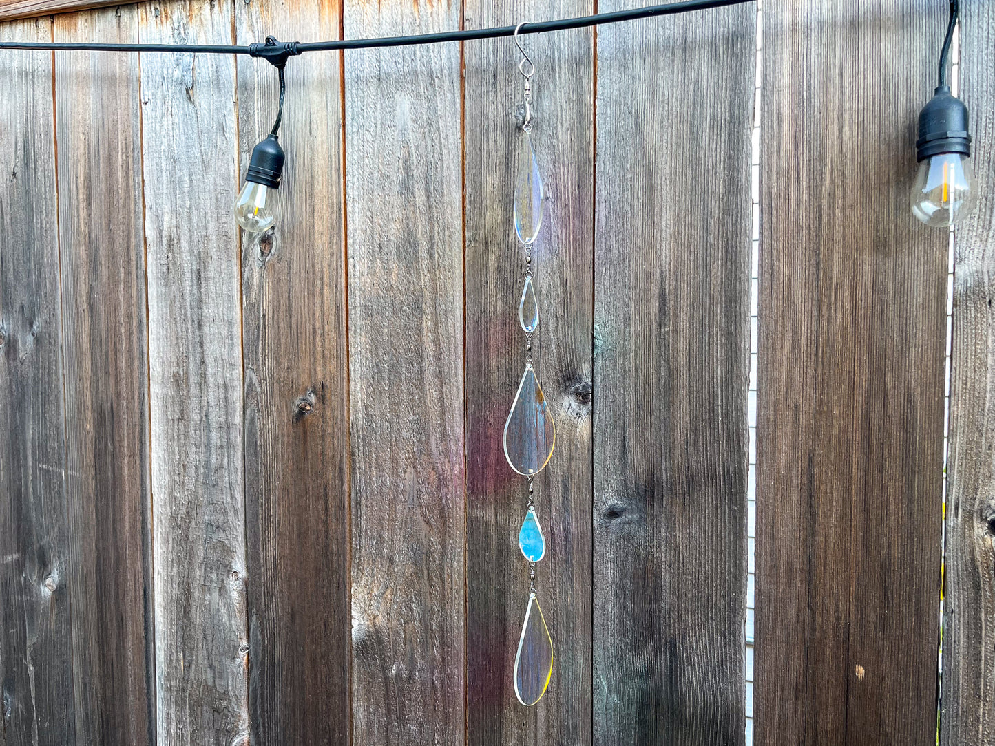 Sundrop suncatcher / mobile, Iridescent Sunset