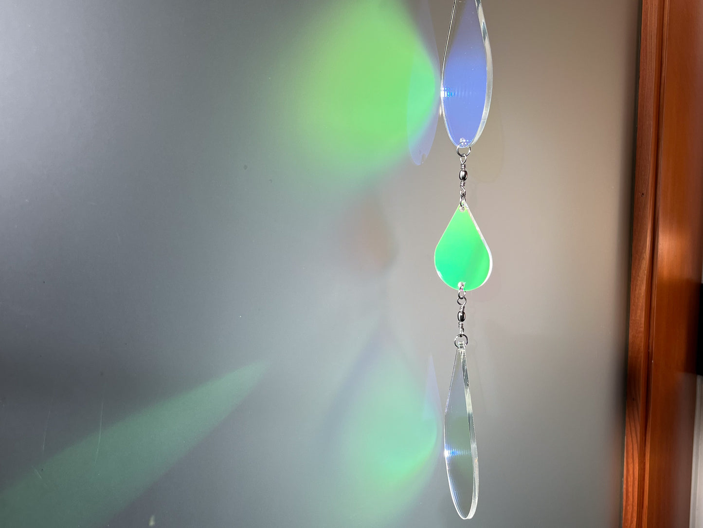 Sundrop suncatcher / mobile, Iridescent Sunset