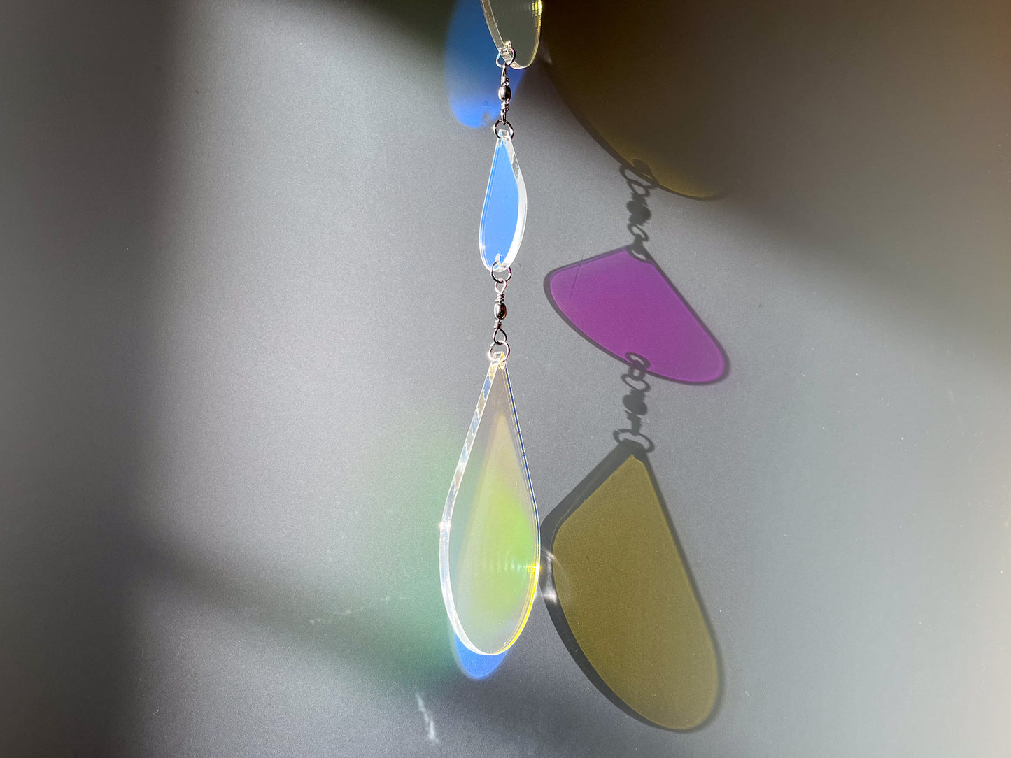 Sundrop suncatcher / mobile, Iridescent Sunset