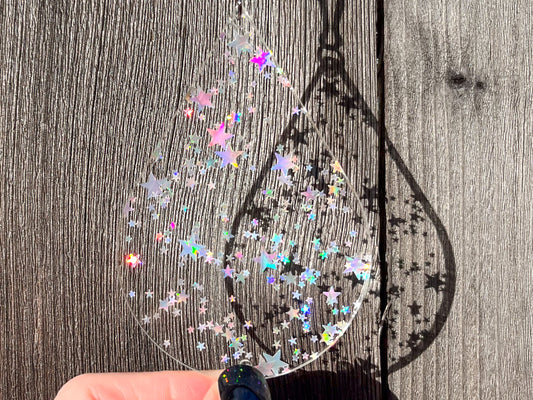 Sundrop suncatcher / mobile, Iridescent Stars