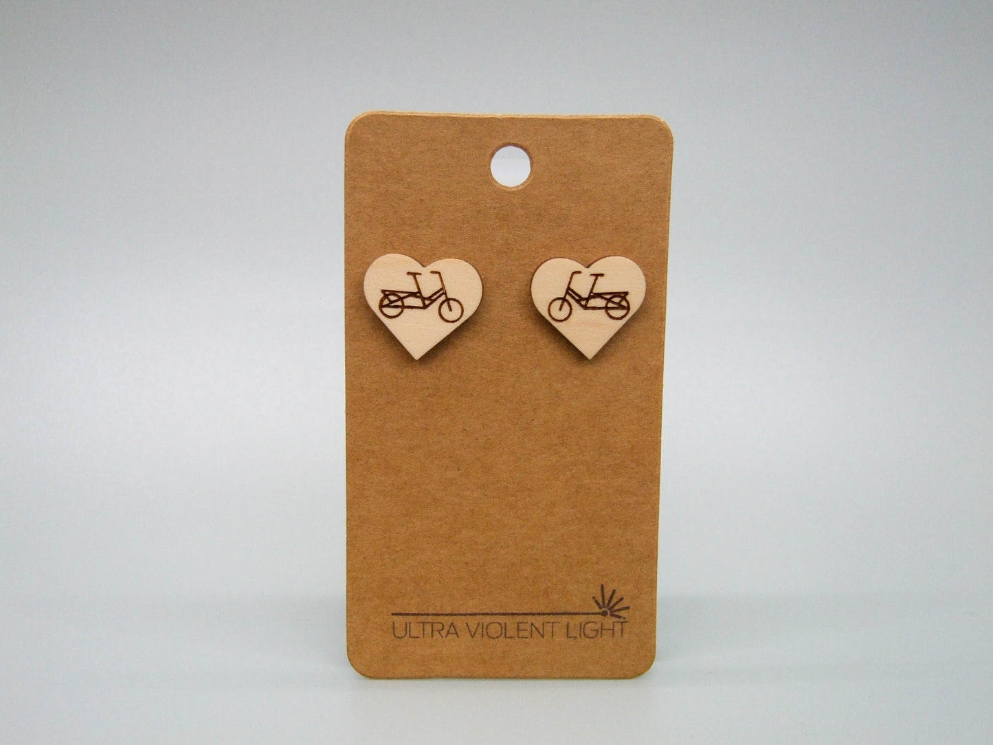 Midtail bicycle earrings