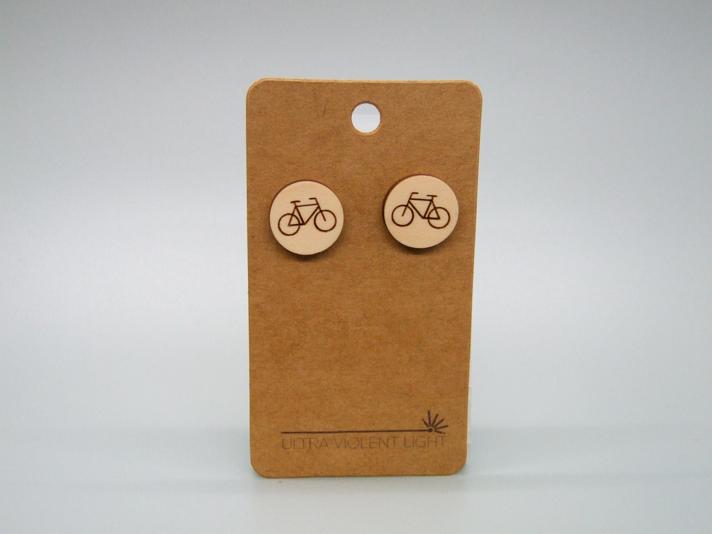 Bicycle earrings