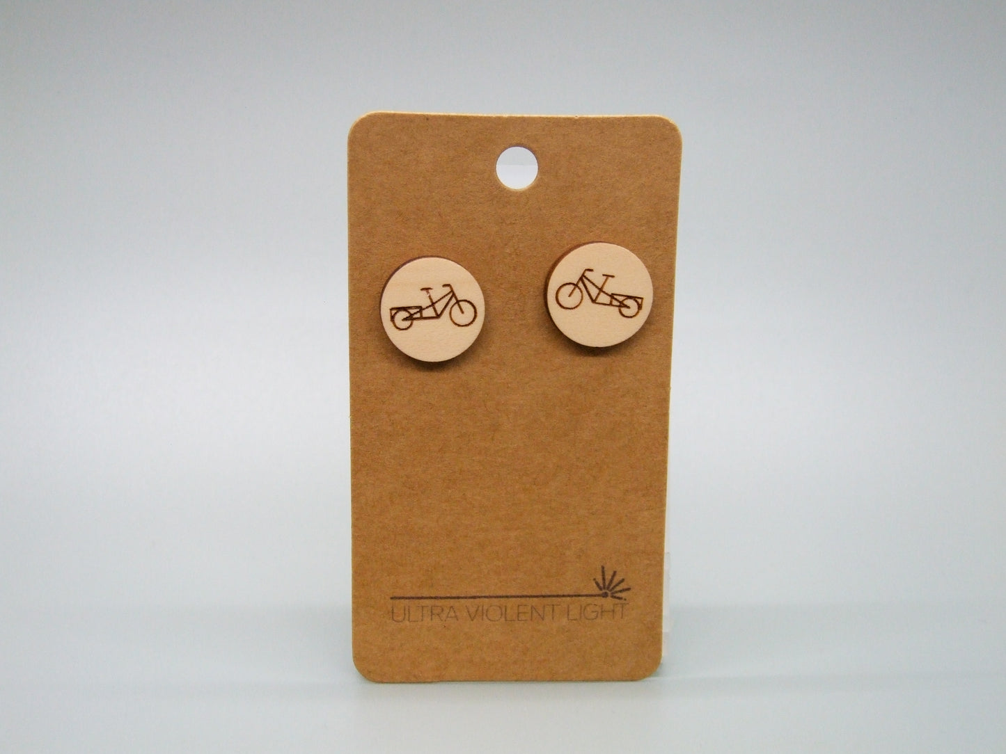 Longtail bicycle earrings