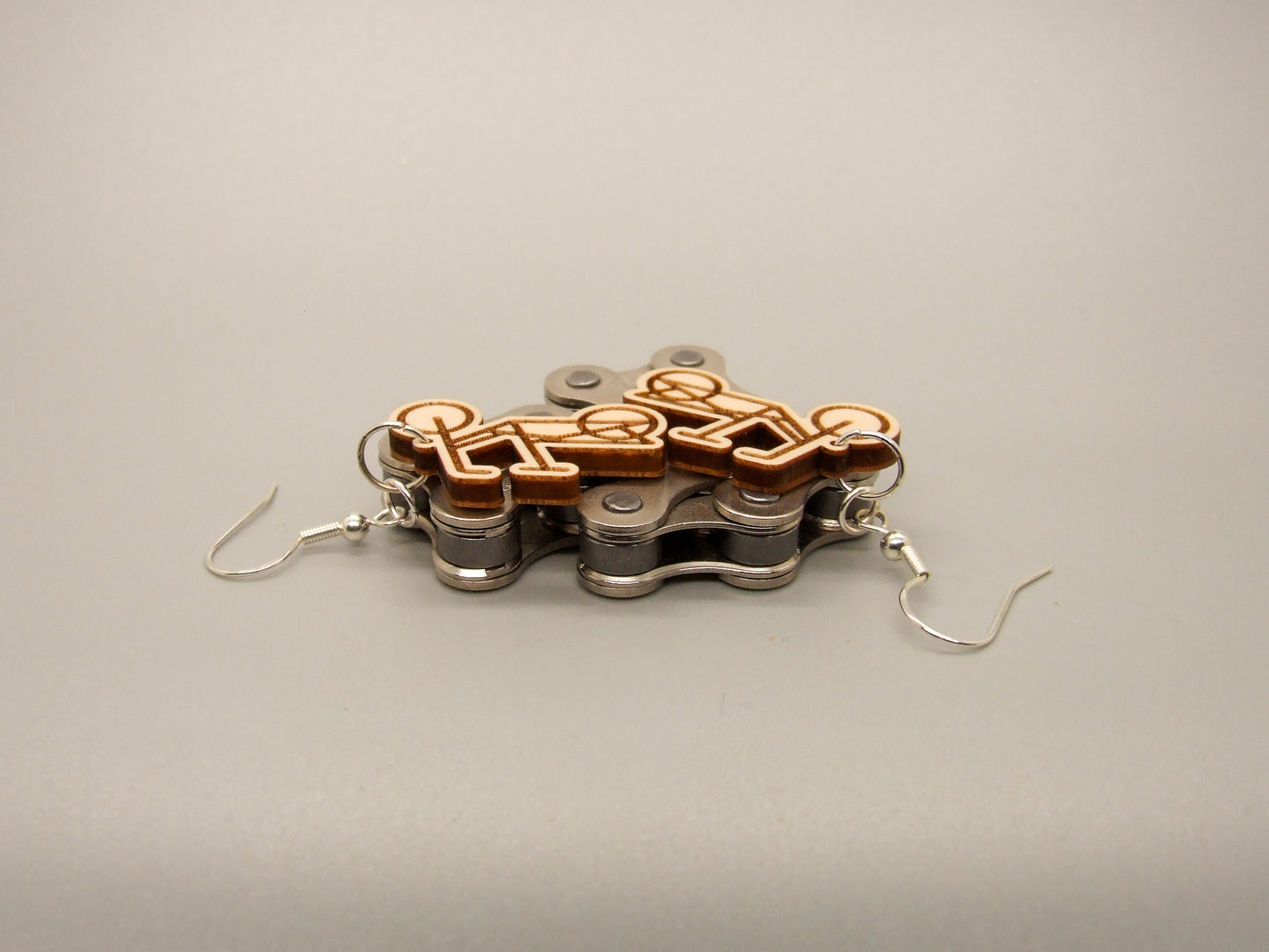 Midtail bicycle earrings
