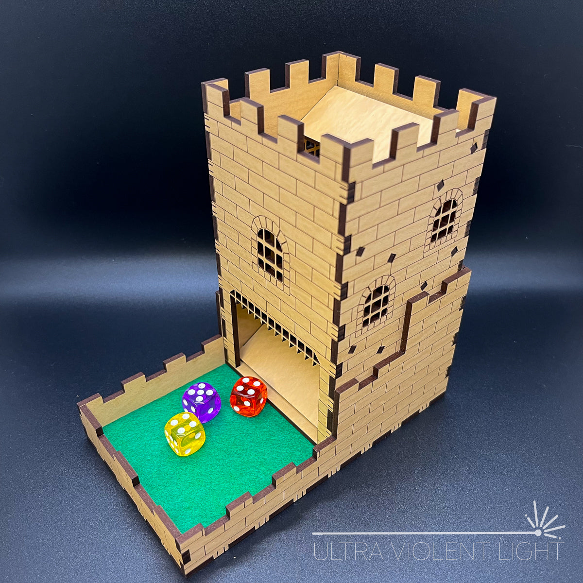 Castle dice tower