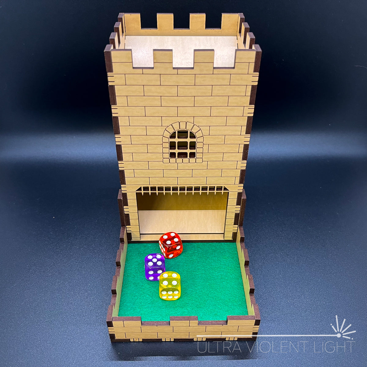 Castle dice tower
