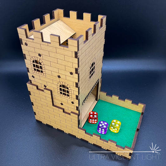 Castle dice tower