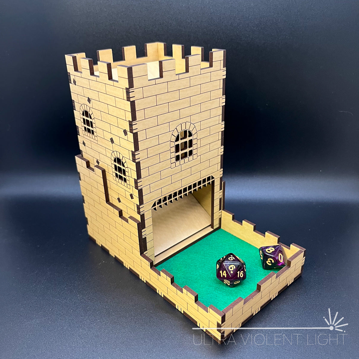 Castle dice tower