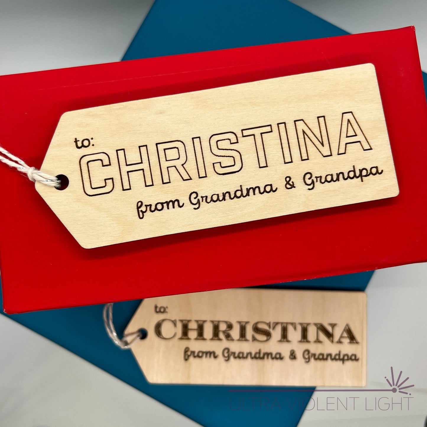 Personalized gift tags
