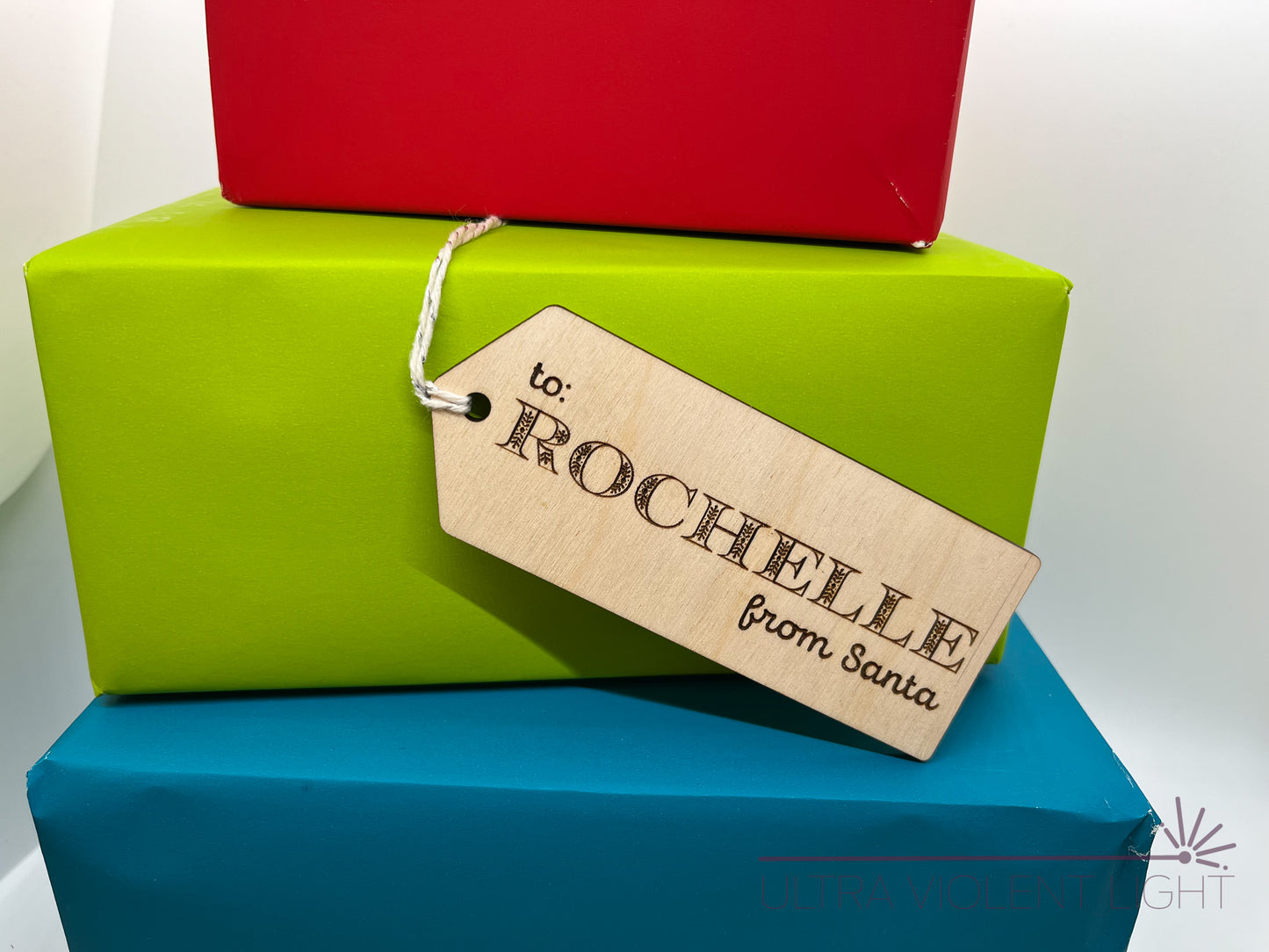 Personalized gift tags