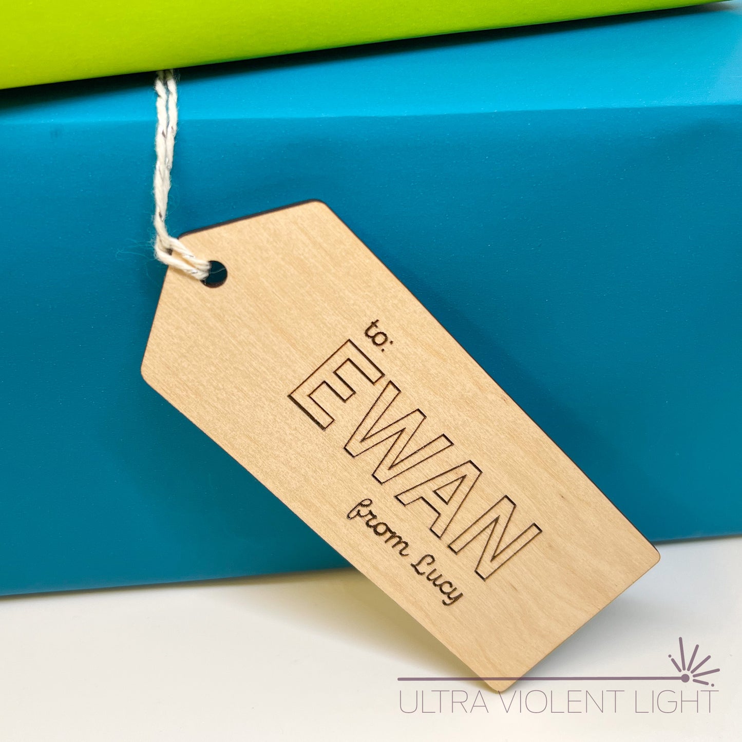 Personalized gift tags