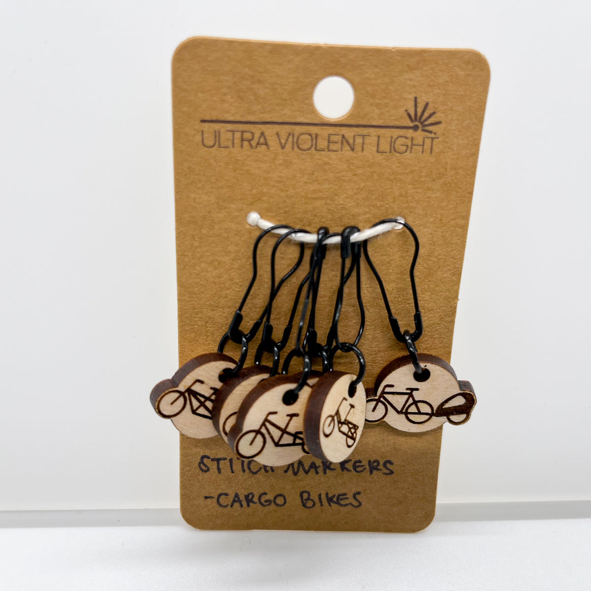 Stitch markers, bicycles
