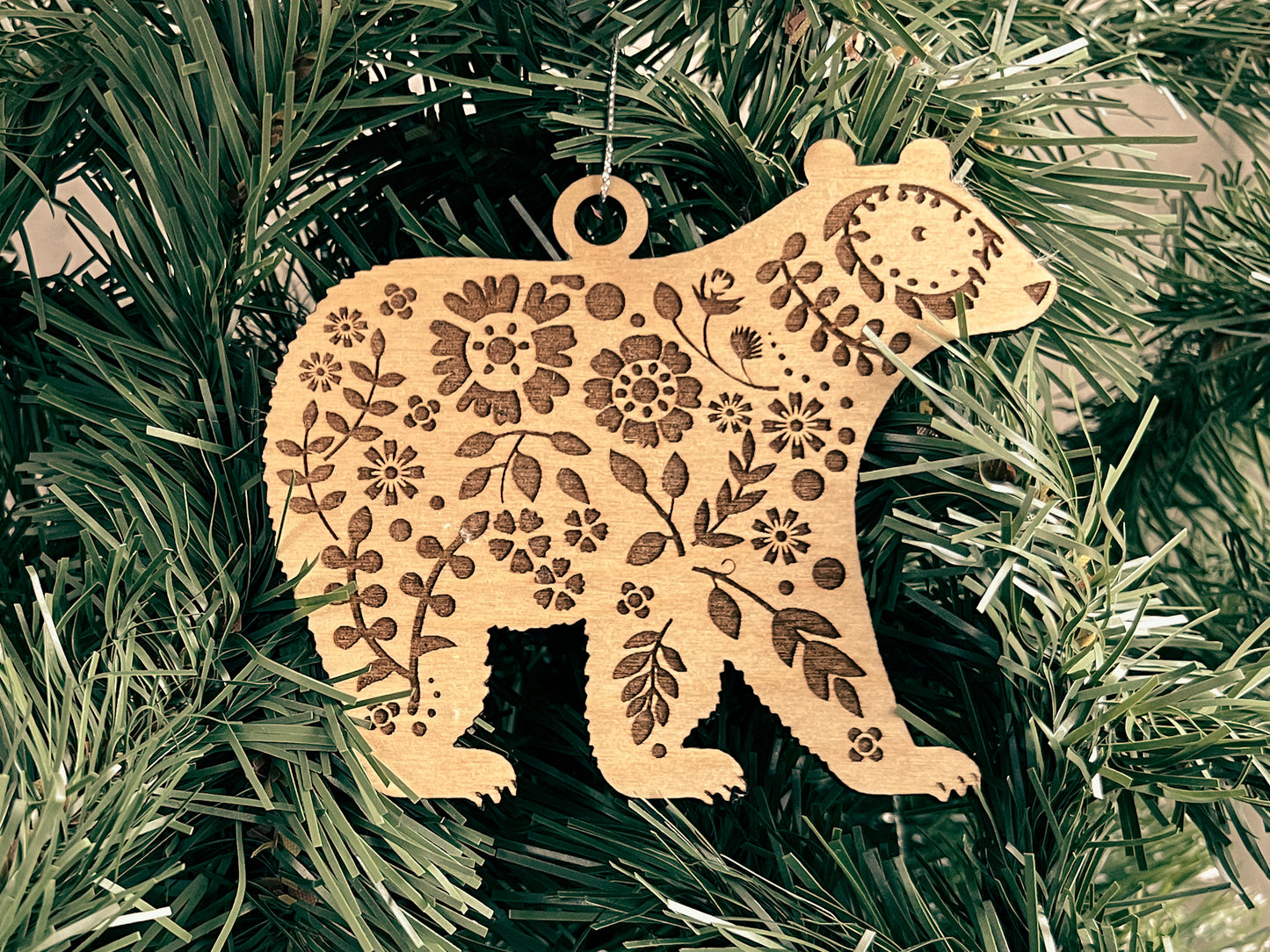 Scandinavian forest critters ornaments