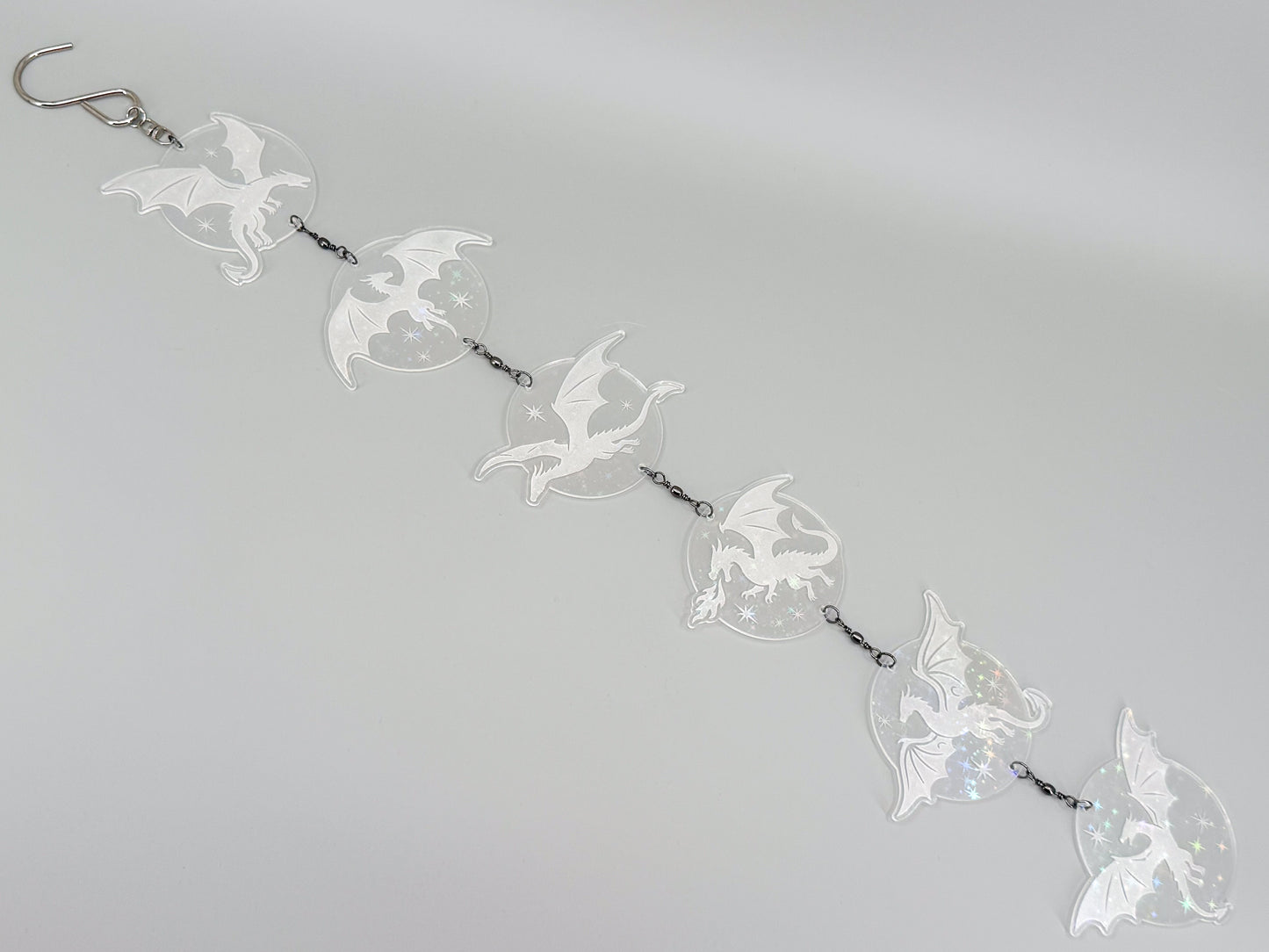 Dangling dragon suncatcher / mobile