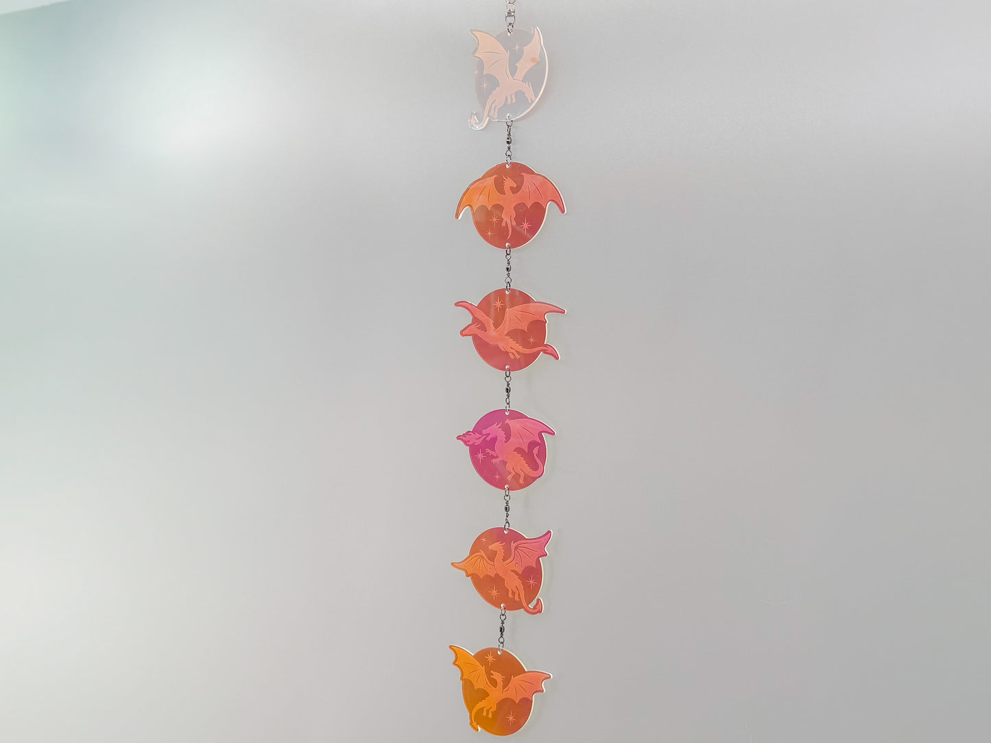 Dangling dragon suncatcher / mobile