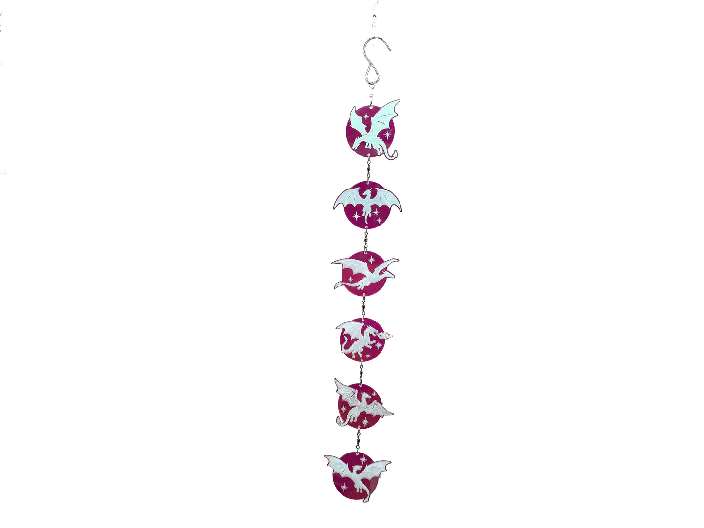 Dangling dragon suncatcher / mobile