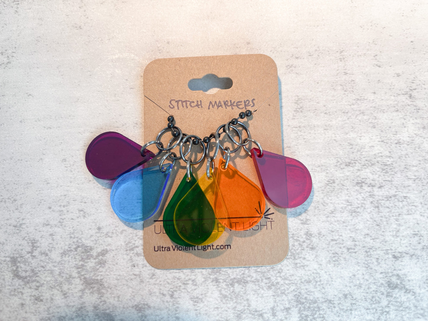 Sundrop rainbow stitch markers