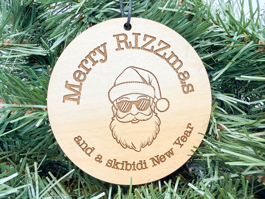 Merry Rizzmas ornament