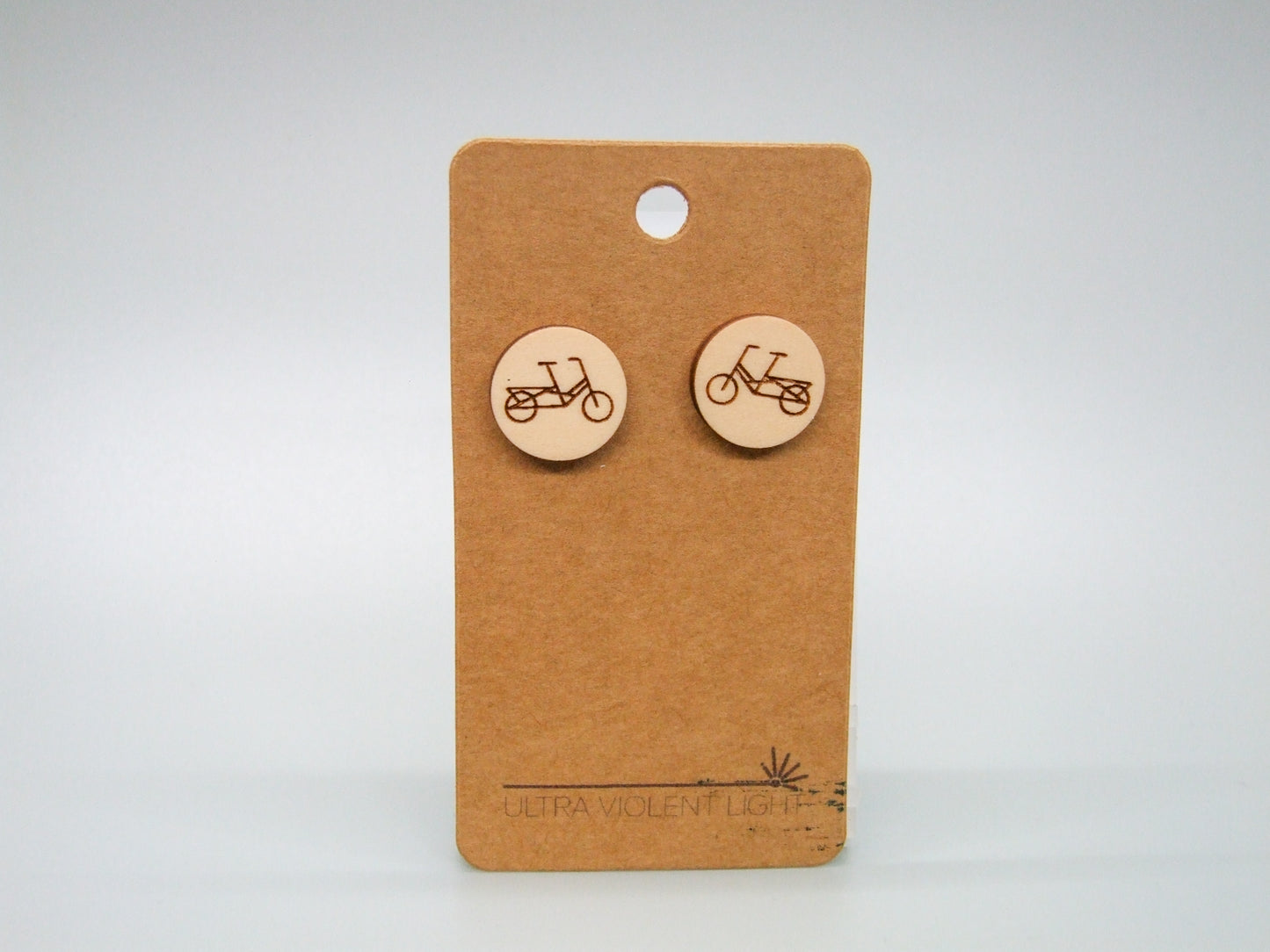 Midtail bicycle earrings