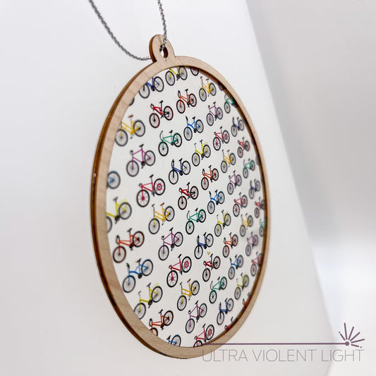 Bike Pattern Ornament